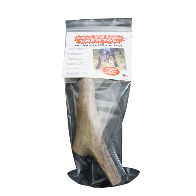 Silver Stag Antler Dog Chew Toy