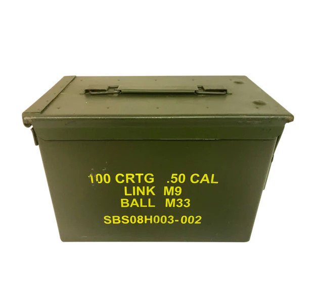Ammo Can Man 50 Cal US Army Ammo Can Green