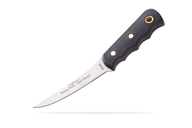 Knives of Alaska Professional Boning Knife 5" Boning Fixed Blade Black