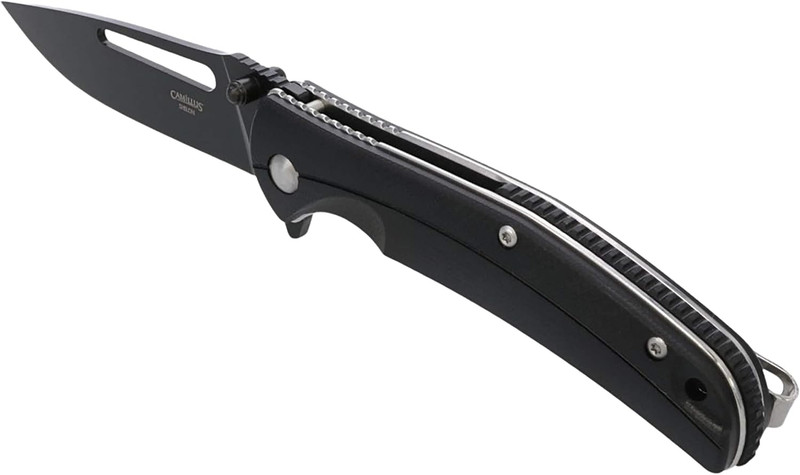 Camillus Knives Shiloh 3.3" Drop Point Folding Knife Black