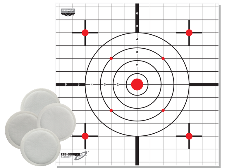 Birchwood Casey Eze-Scorer Thermal Optic 12" Sight-In 4 Pack Targets