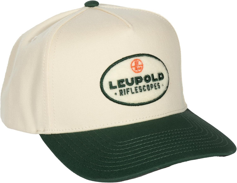 Leupold Retro High Profile Hat Cream/Green