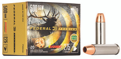 Federal Hunting 500 S&W Mag 275 Grain Barnes Expander BRX