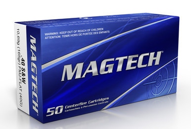 Magtech Range/Traning 40 S&W 165 Grain Full Metal Jacket Flat