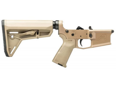 Aero Precision M4E1 Complete Lower Receiver w/ FDE MOE Grip & SL Carbine Stock FDE