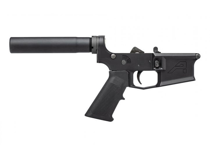 Aero Precision M4E1 Pistol Complete Lower Receiver w/ A2 Grip No Brace Anodized Black