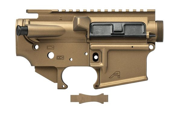 Aero Precision AR15 Assembled Receiver Set w/ Trigger Guard Gen 2 Burnt Bronze