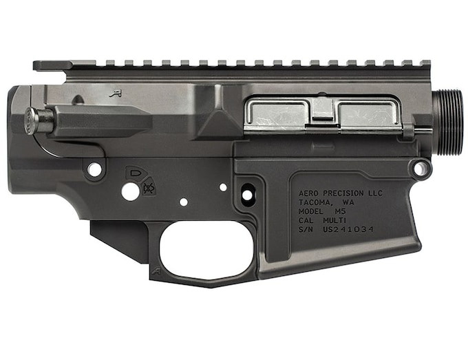 Aero Precision M5 Threaded Assembled Receiver Set Anodized