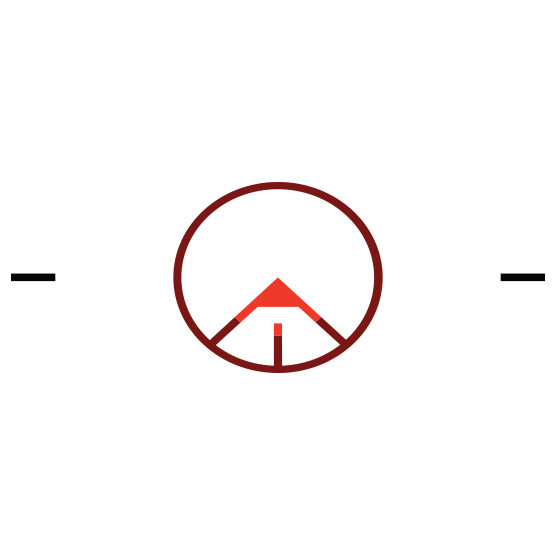 Trijicon ACOG 3.5x35 Red Circle / Chevron BAC Reticle