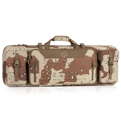 Savior Equipment Urban Warfare Double Rifle Case Chocolate Chip 42