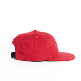 Red Solid Twill Ball Cap