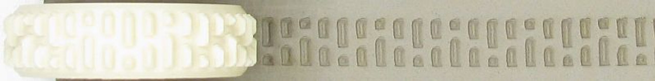 Roller Lines dots embossed - Bracker's Good Earth Clays Inc.