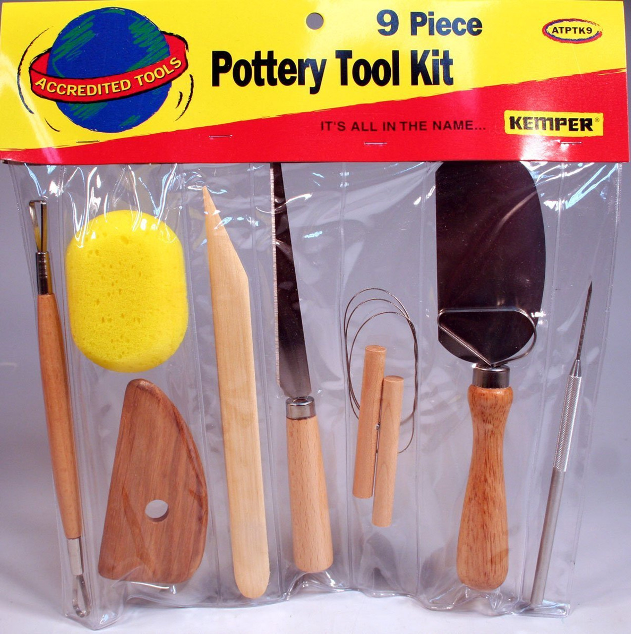 PTK Pottery 8 Piece Tool Kit