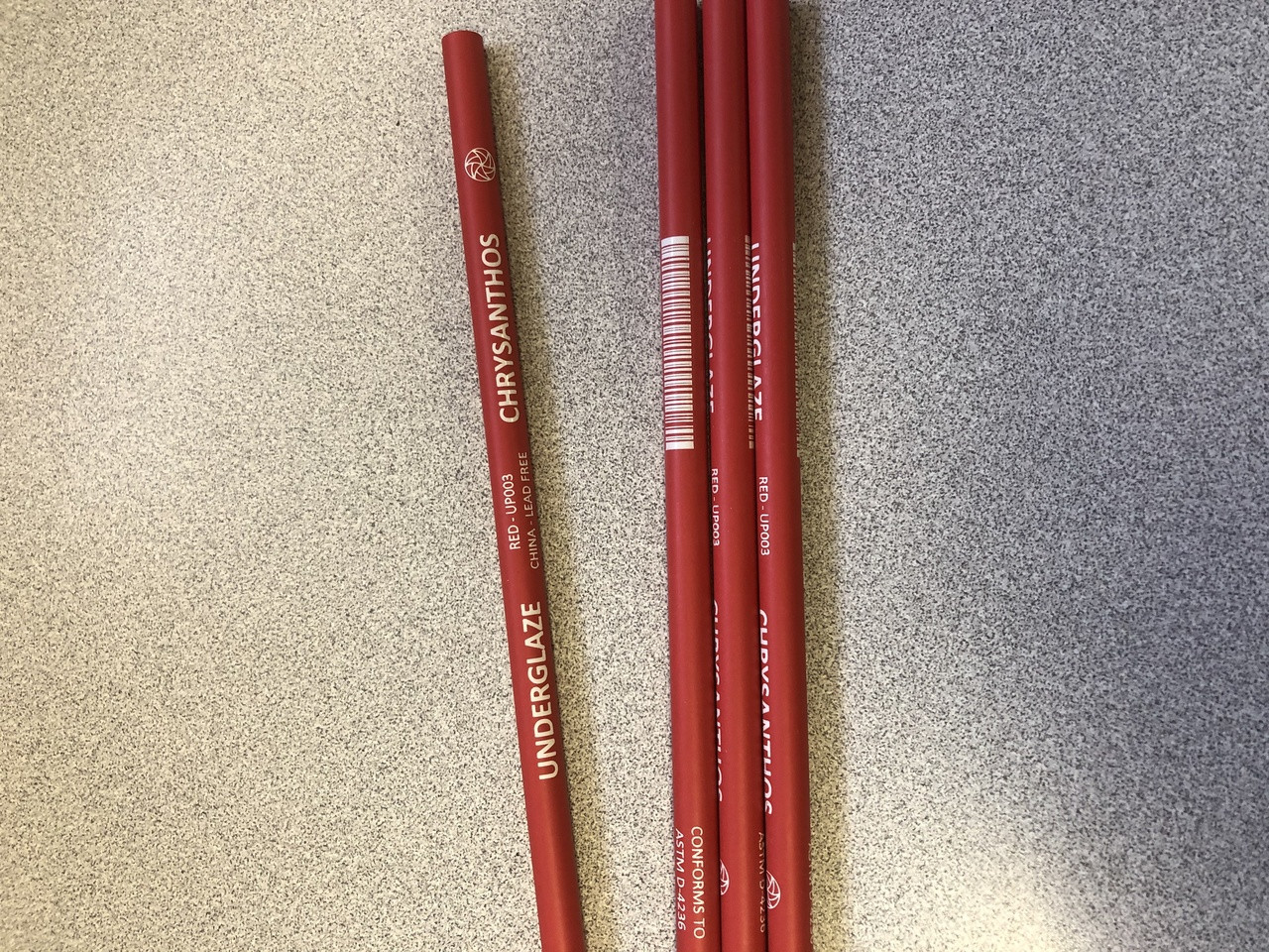 Red Underglaze Pencil