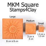 SSM-014 Medium Stamp Geometric Designs