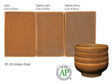 PC-39 Umber Float. *Discontinued, Available while supplies last