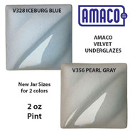 2 colors of AMACO Velvets now available in pints