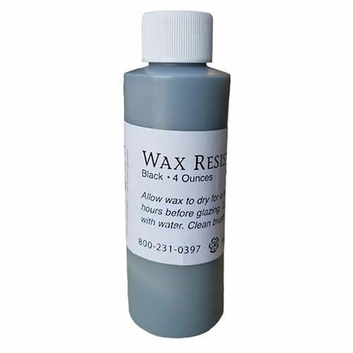 4 ounce black wax resist from AFTOSA