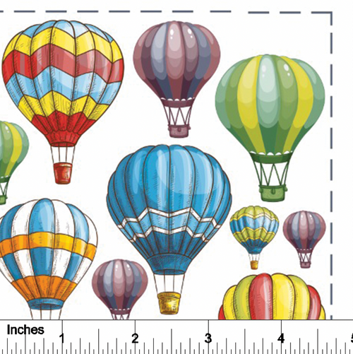 Hot Air Balloons, Full color