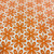 Floral Wallpaper - Orange