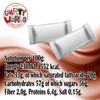 Personalised Lion King Chocolate Bars Nutrition
