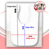 007 Licence To Spill Baby Bib Size Guide