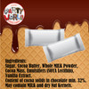 Personalised Bing Chocolate Bars Ingredients