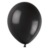 50pk Black Latex Balloons