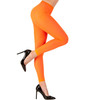 Neon Orange Footless Tights