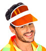 Orange Sun Visor Hat