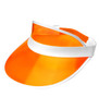 Orange Sun Visor Hat