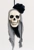 Hooded Hanging Skull