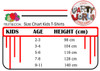 Disney Princess Christmas Kids T-Shirt Size Guide