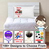 Personalised Pillow Case with names for Boys
