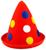 Red Cone Clown Hat