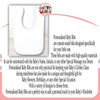 Personalised 1st Valentines Baby Bib Information Guide