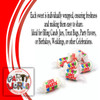 Personalised Communion Boy's Lovehearts (9 Pack) Information Guide