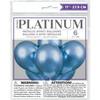 Blue Platinum Balloons