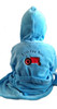 Personalised Embroidery Tractor Blue Dressing Gown
