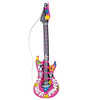 Pink Hippie Inflatable Guitar