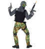 Kids Skeleton Soldier Costume | Boys Halloween Costume | Boys Halloween Fancy Dress Costume
