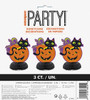 Cat & Pumpkin Honeycomb Decorations