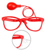 Giant Red Quirt Glasses