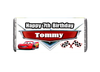 Personalised Cars Chocolate Bars (7 Pack)