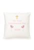Personalised Embroidery Communion Cushion