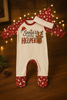 Cute Santa's Little Helper Romper
