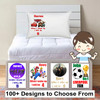 Personalised Pillow Case with names for Boys