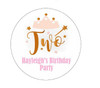 Personalised Pink Tiara 2nd Birthday Piñata