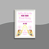 Personalised Twin Girls Communion Frame