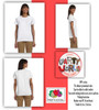 Personalised One Hen Night 100% Cotton T-Shirt For Women